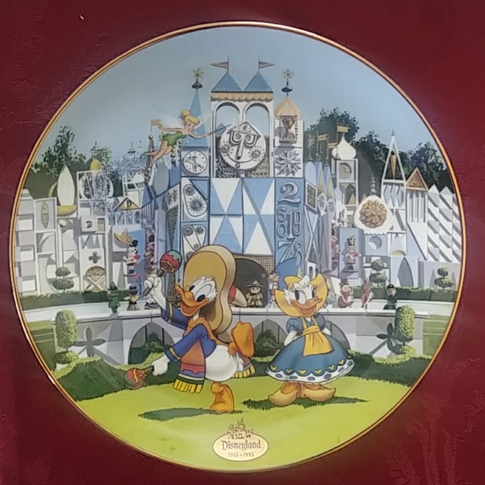 VTG. Disneyland's 40th Anniversary Plate. - Picture 1 of 6